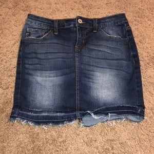 Jean skirt